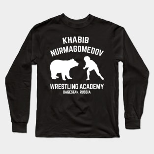Khabib Nurmagomedov Wrestling Academy Bear Long Sleeve T-Shirt